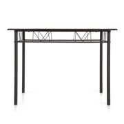 Table and Chairs Set 4 Person Metal Kitchen Dinning Table