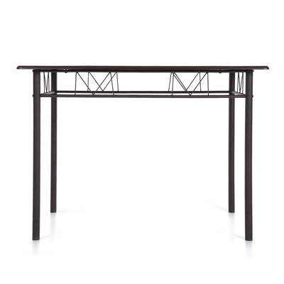 Table and Chairs Set 4 Person Metal Kitchen Dinning Table