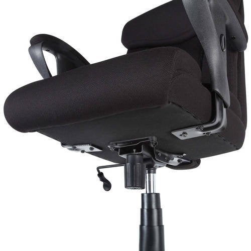 Big & Tall Fabric Manager Office Chair, Supports up to 300 lbs, Black