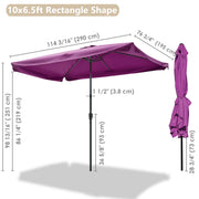 Outdoor Rectangular Sunshade Cover