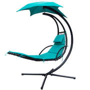 Outdoor Hanging And Swinging Lounge Chair Patio Hammock Lounge Chaise Chair