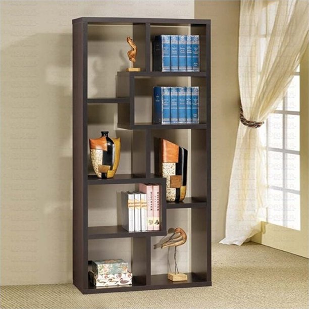 Cappuccino Modular Bookcase