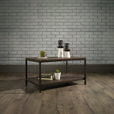 Curiod Coffee Table, Smoked Oak Finish