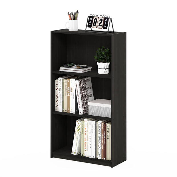 3-Tier Bookcase Storage Shelves