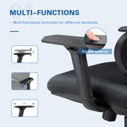 Breathable Mesh Desk Chair Computer Task Chair with Headrest