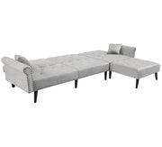 Sofa Bed Set Atmospheric Elegant Home Sleeper Sofa Gray