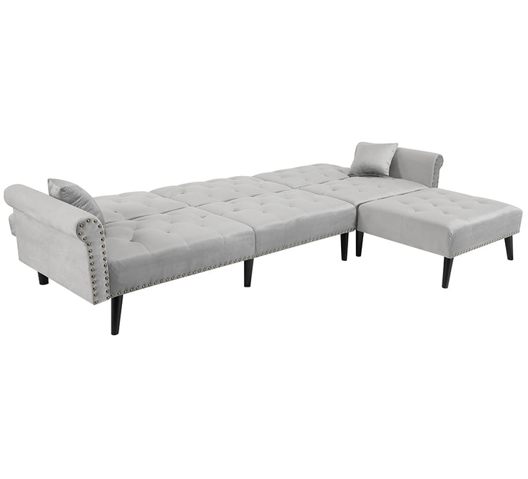 Sofa Bed Set Atmospheric Elegant Home Sleeper Sofa Gray