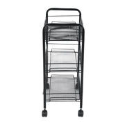 3 Tier Shelf Shelving Rack Rolling Kitchen Storage Pantry