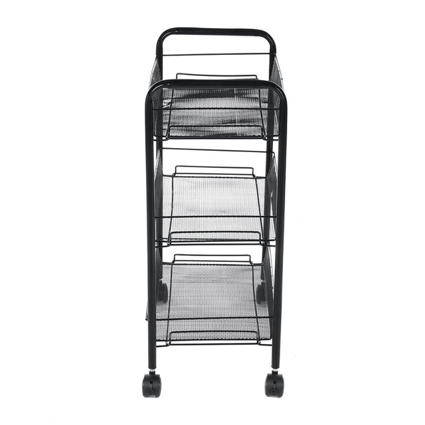 3 Tier Shelf Shelving Rack Rolling Kitchen Storage Pantry