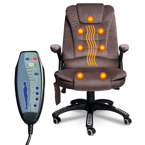 Ergonomic Fabric Vibrating Massage Office Executive Chair