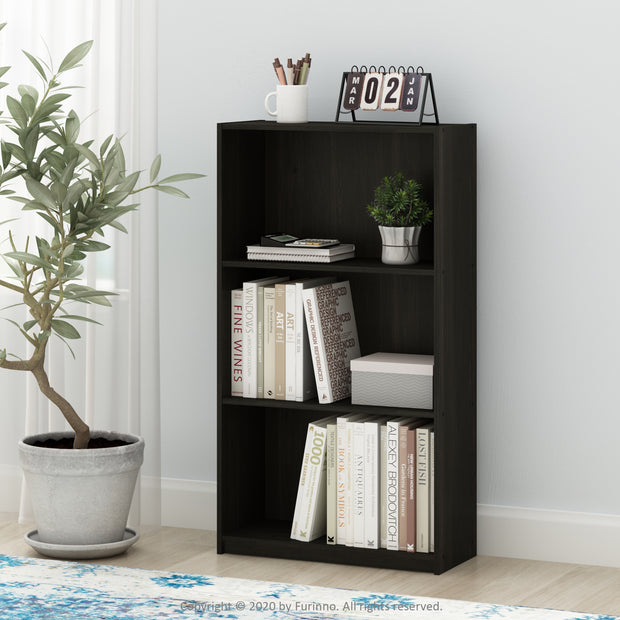 3-Tier Bookcase Storage Shelves