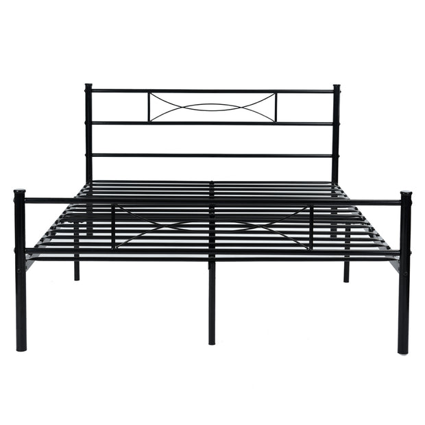 Full Size Metal Bed Frame Bedroom Mattress