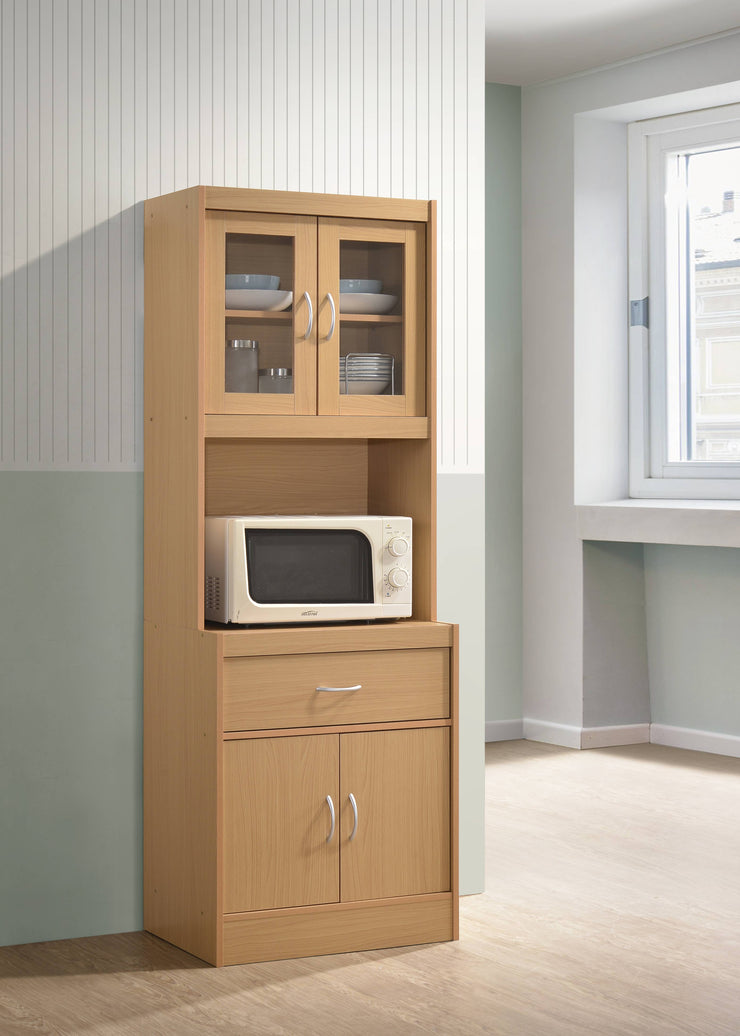 Modern Kitchen Cabinet, Beech