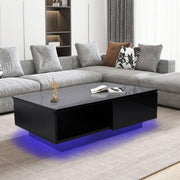 Rectangle LED Coffee Table