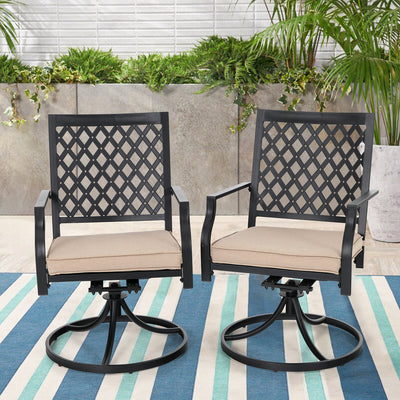 Outdoor Dining Chairs Patio Swivel Chairs Modern Patio Furniture