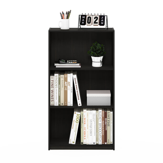 3-Tier Bookcase Storage Shelves