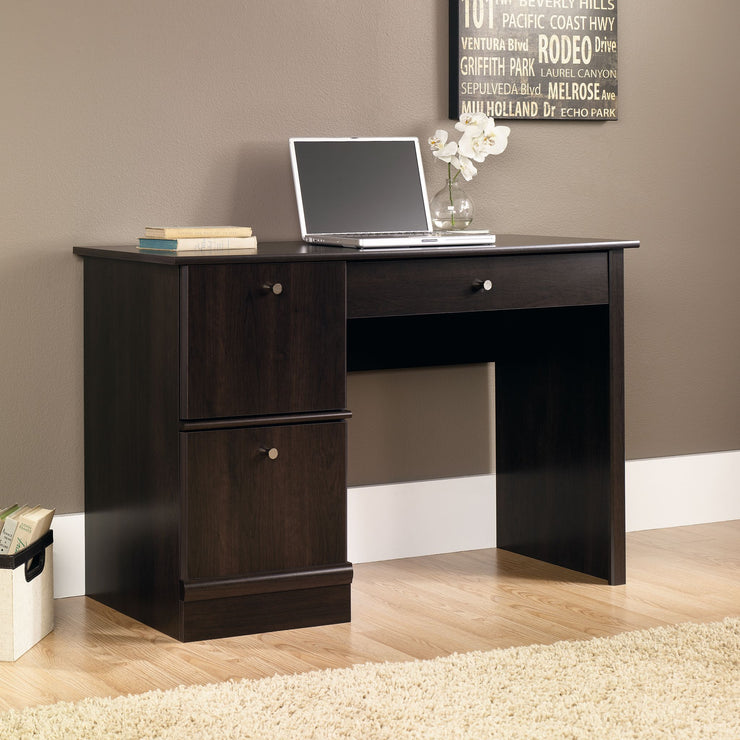 Computer Desk, Cinnamon Cherry Finish