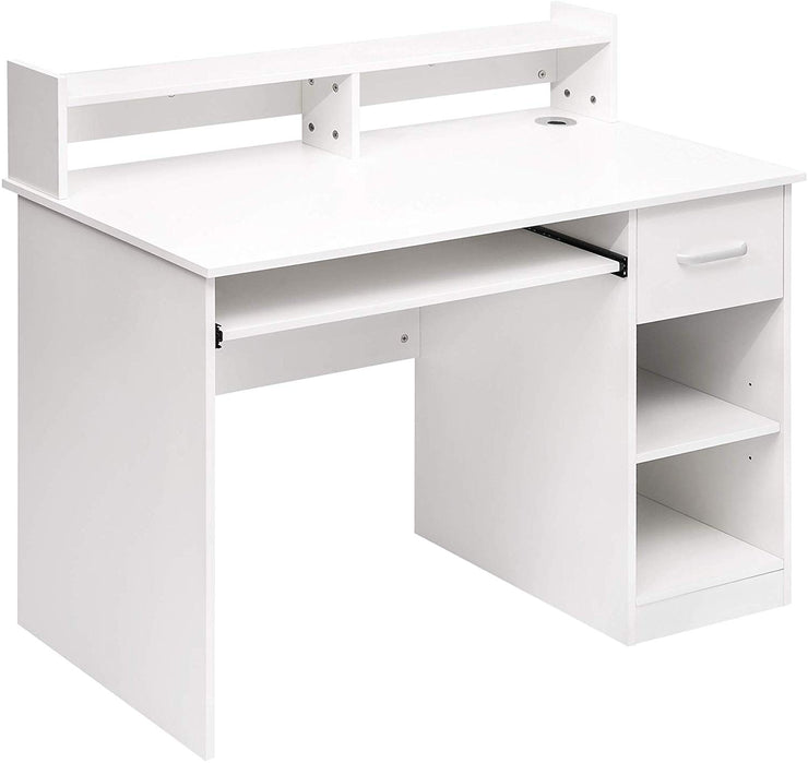 Computer Desk Home Office Workstation White