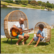 Ventura Stationary Outdoor Kid's Egg Chair